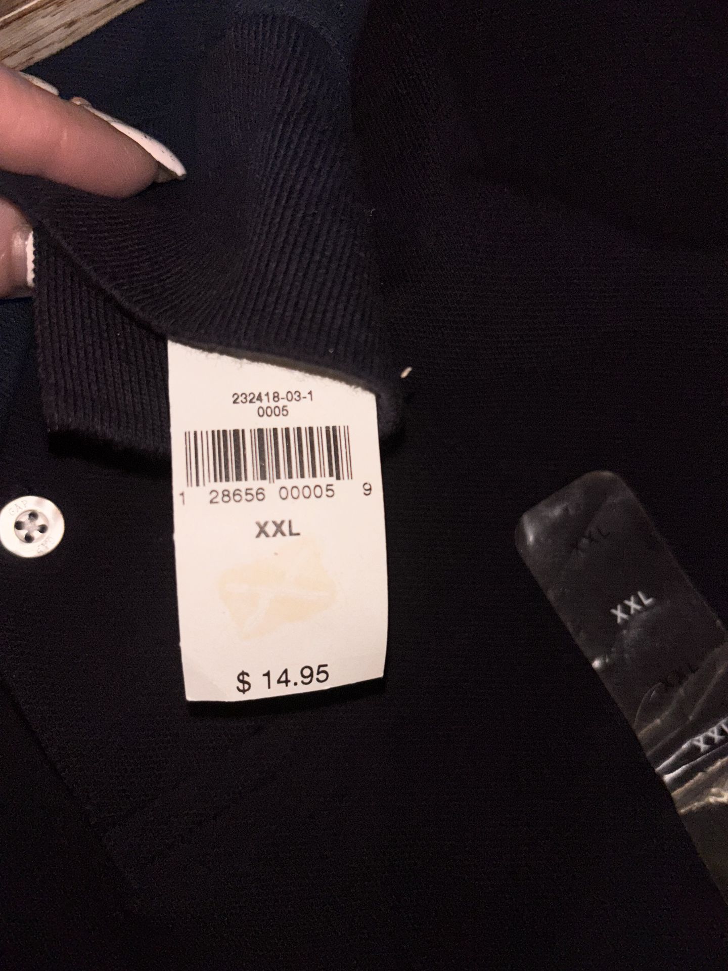 GAP Kids Navy Blue Polo Shirt – Size XXL – New with Tags - photo 5