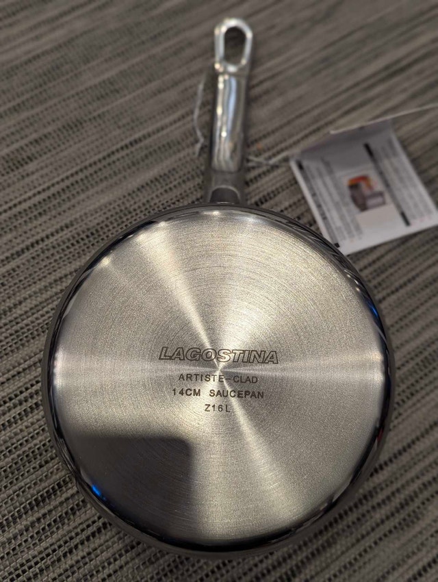 Lagostina Elite Series 14cm Saucepan - New - photo 2