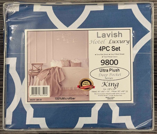 Luxe Hotel King Sheet Set - photo 2