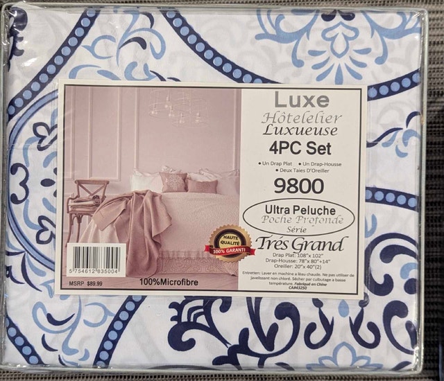 Lavish Hotel Luxury King Sheet Set - photo 2