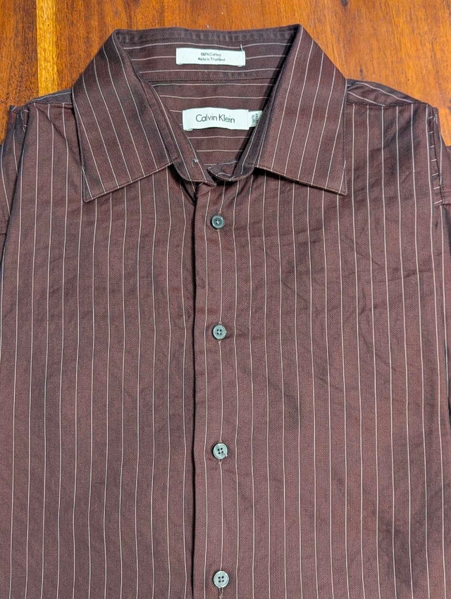 Calvin Klein Long Sleeve Shirt - Size L