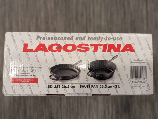 Lagostina Cast Iron Set - photo 3