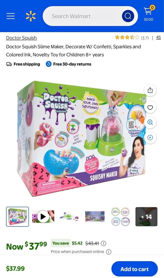 Doctor Squish Slime Making Kit - New