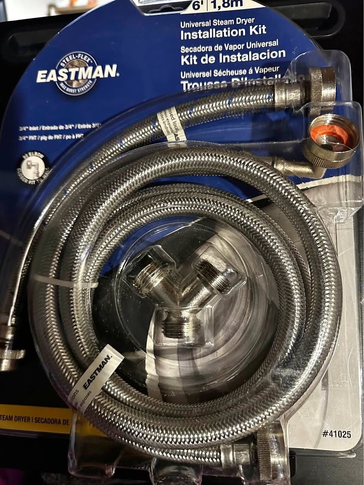 Eastman Universal Steam Dryer Installation Kit 6 ft