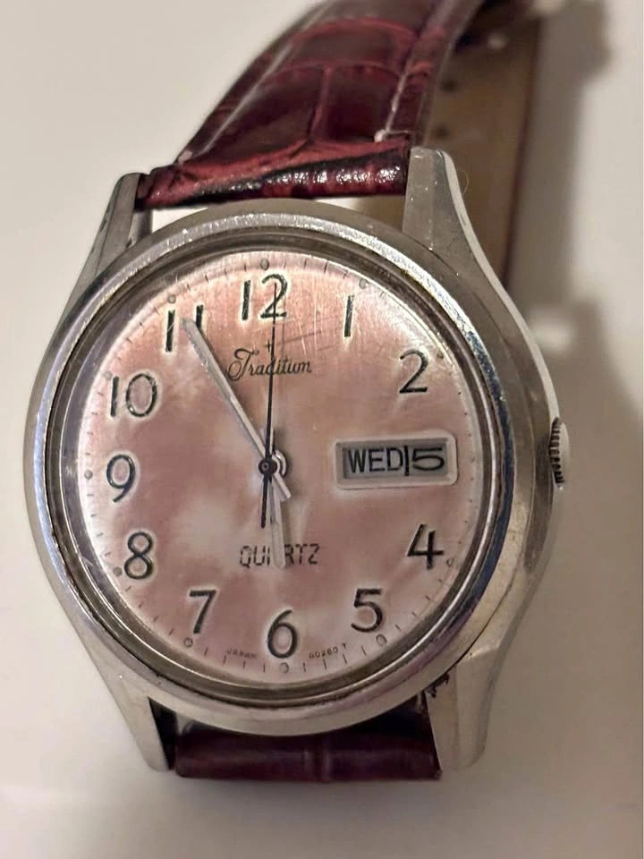 Vintage Rare Dial Tradition Quartz Watch by Citizen