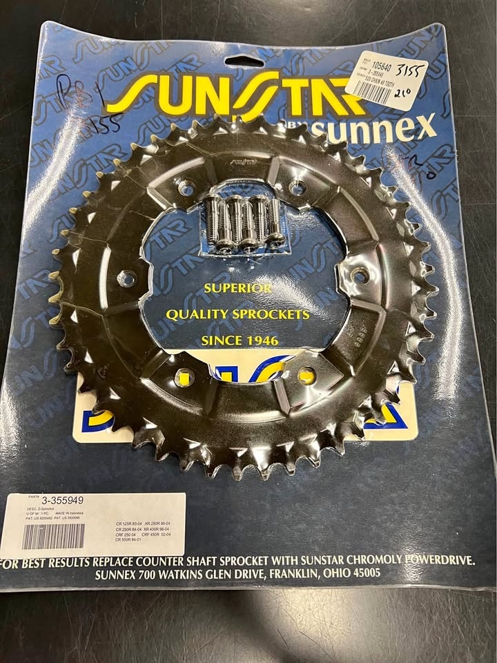 Honda Motorcycle Dirtbike Rear Sprocket CR/CRF/XR