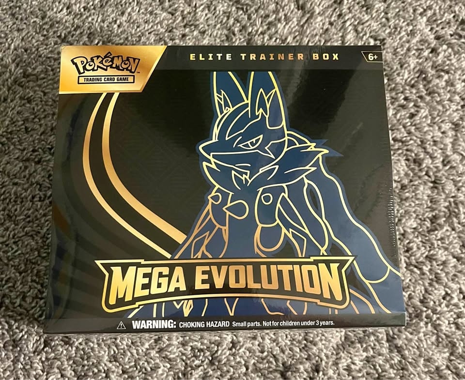 POKÉMON MEGA EVOLUTION LUCARIO ETB New Sealed