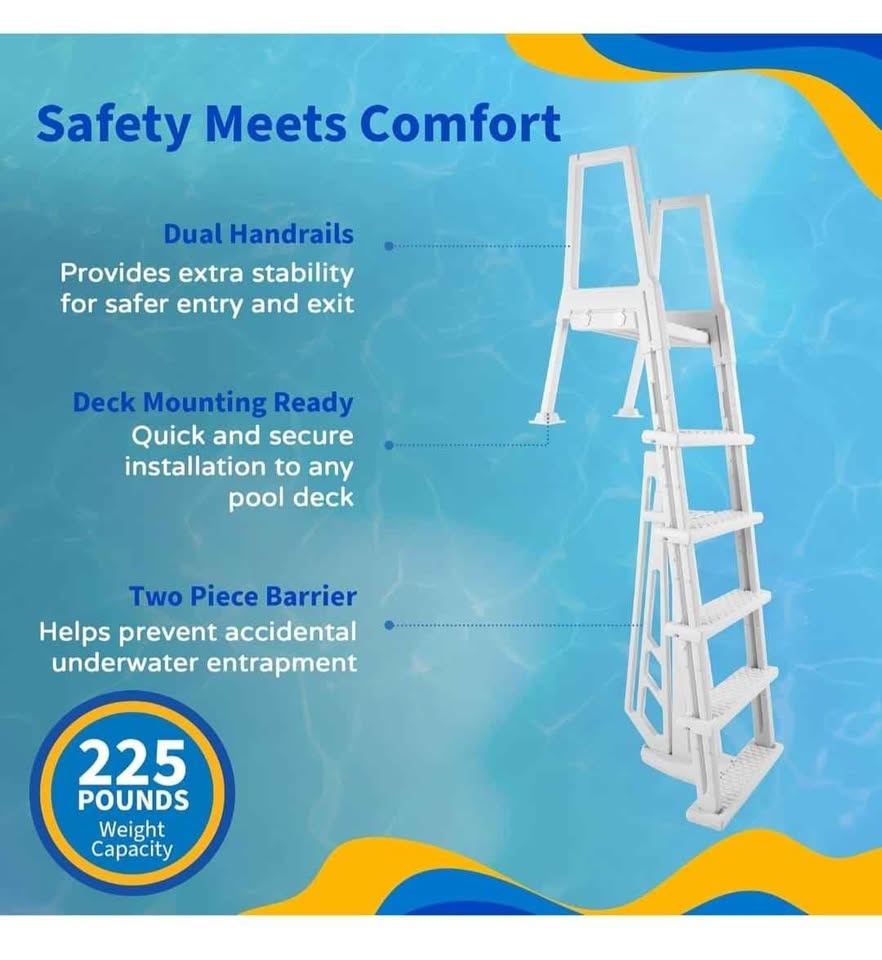 Blue Wave Heavy Duty Pool Ladder for Above-Ground Pools - photo 3
