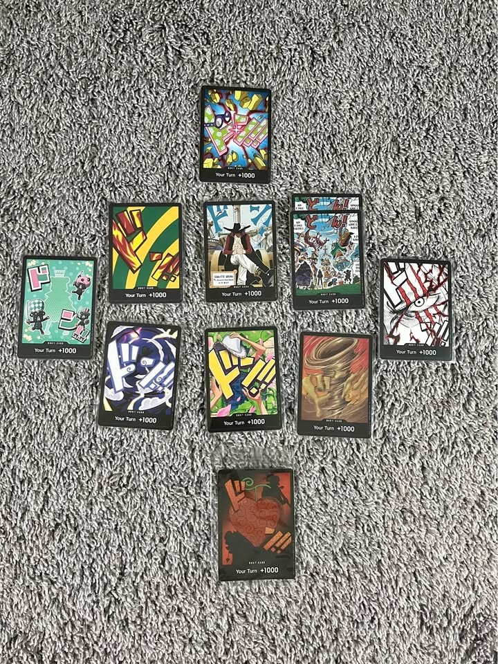 ONE PIECE DON/!! CARD LOT