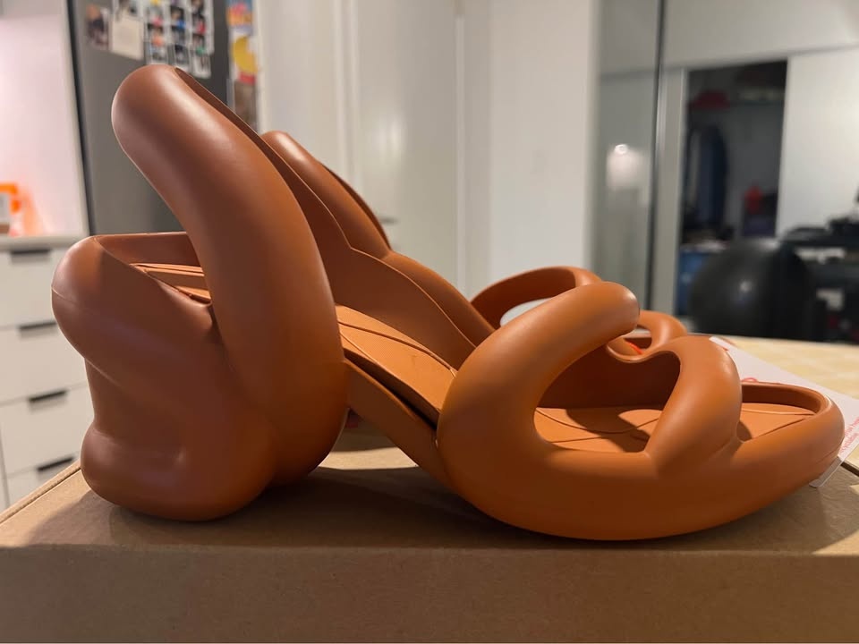 Camper Kobarah Heeled Sandals | Terracotta/Burnt Orange - photo 2