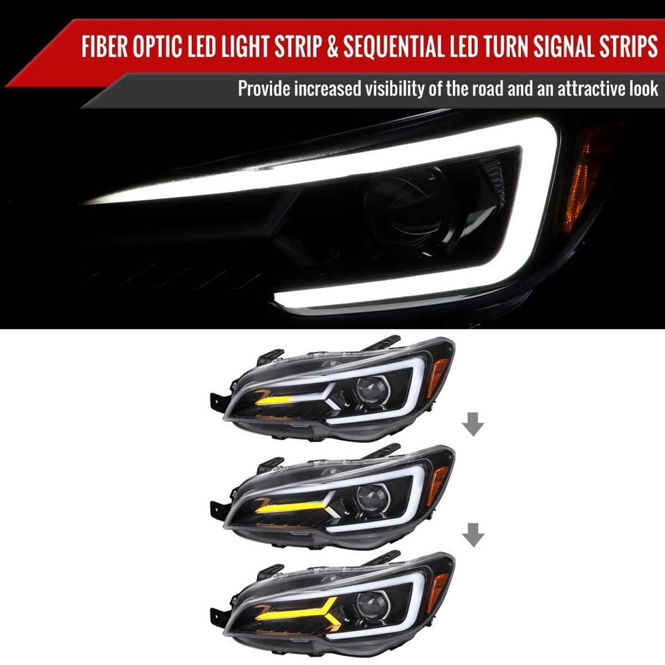 Spec-D Subaru WRX/STI Headlights - photo 2