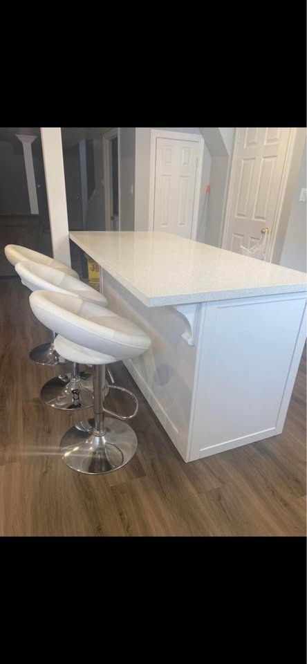 Solid Wood Island with Wine Rack - photo 2