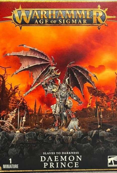 WARHAMMER - AGE OF SIGMAR SLAVES TO DARKNESS DAEMON PRINCE