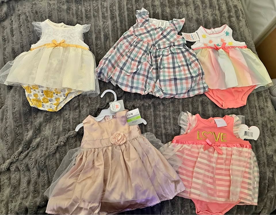 Baby dresses 3m - 6m