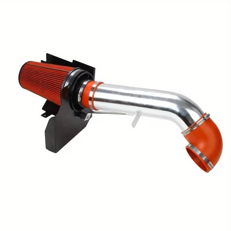Silver/Red Cold Air Intake Kit for Cadillac, Chevrolet & GMC - photo 2