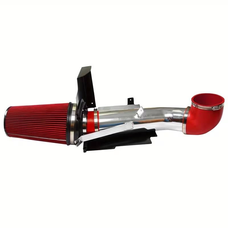 Silver/Red Cold Air Intake Kit for Cadillac, Chevrolet & GMC - photo 5