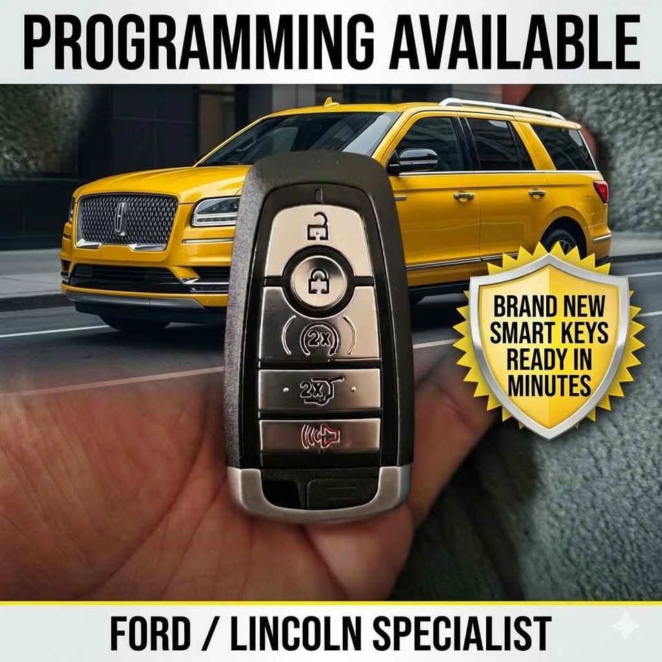 Ford & Lincoln Smart Keys (2017-2024) - Brand New - photo 2