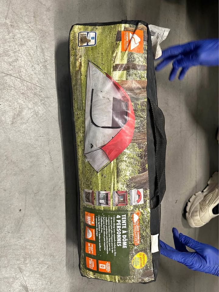 2 Tents: 4-Person ($40) & 3-Person ($30)