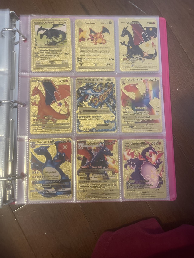 Gold Pokemon Cards