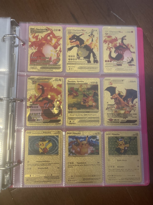 Gold Pokemon Cards - photo 2