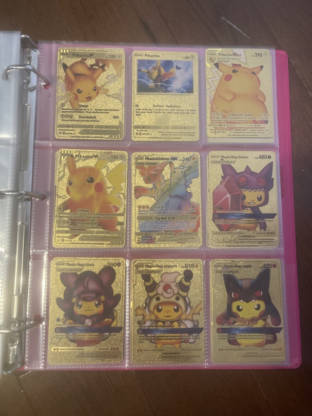 Gold Pokemon Cards - photo 4