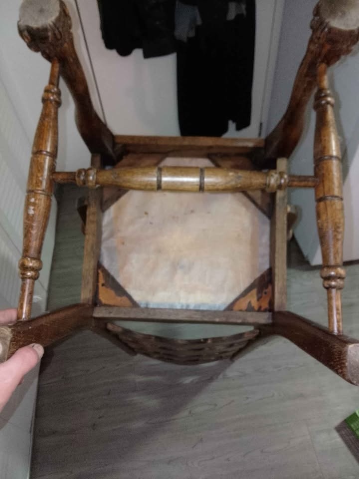 Vintage Armchair + Guest Seat - Ethan Allen Oak - photo 4