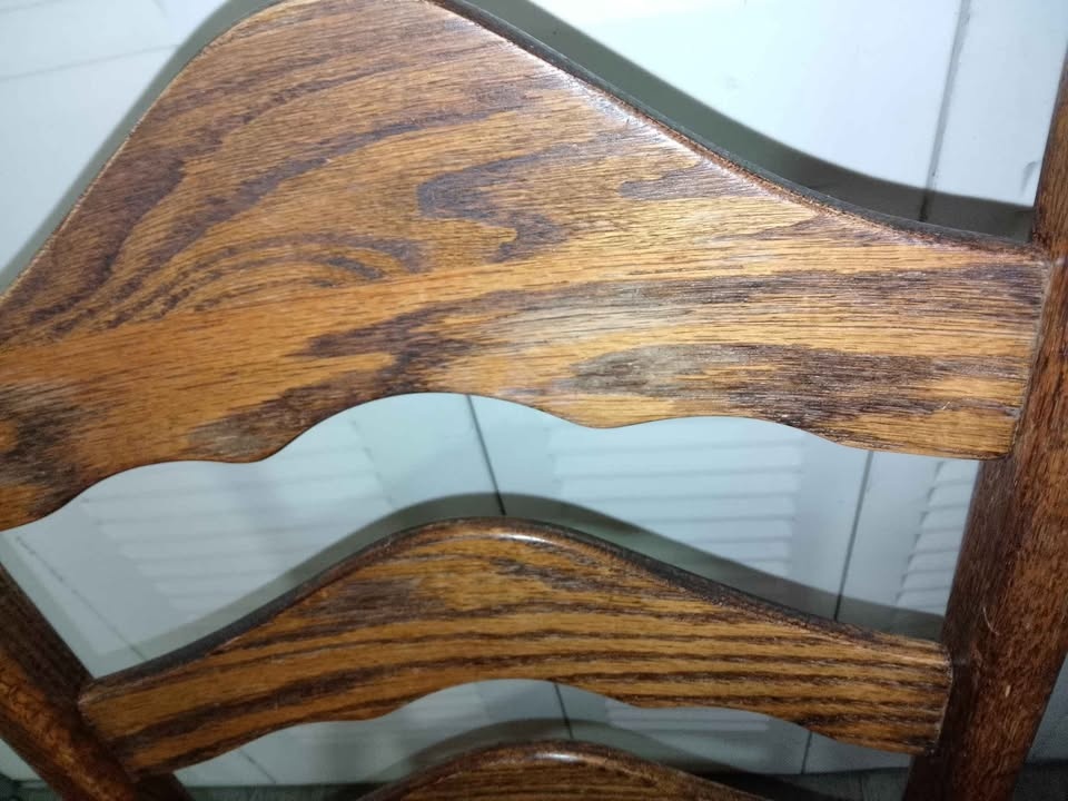 Vintage Armchair + Guest Seat - Ethan Allen Oak - photo 5