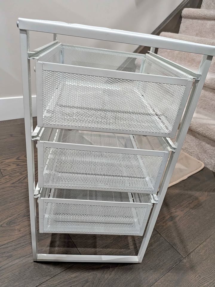 IKEA Lennart Drawer Unit - White Mesh