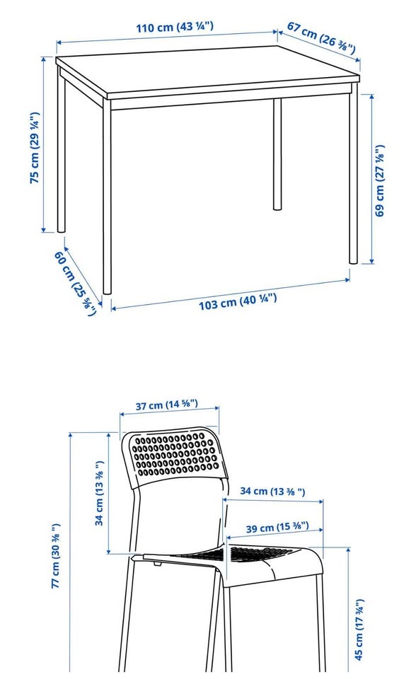Black Table with 4 Chairs - includes Tablecloth! (Moving Sale) - photo 4