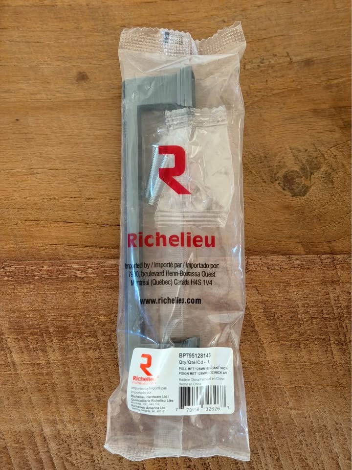30 x Richelieu 128mm Cabinet Pulls - Antique Nickel - photo 4
