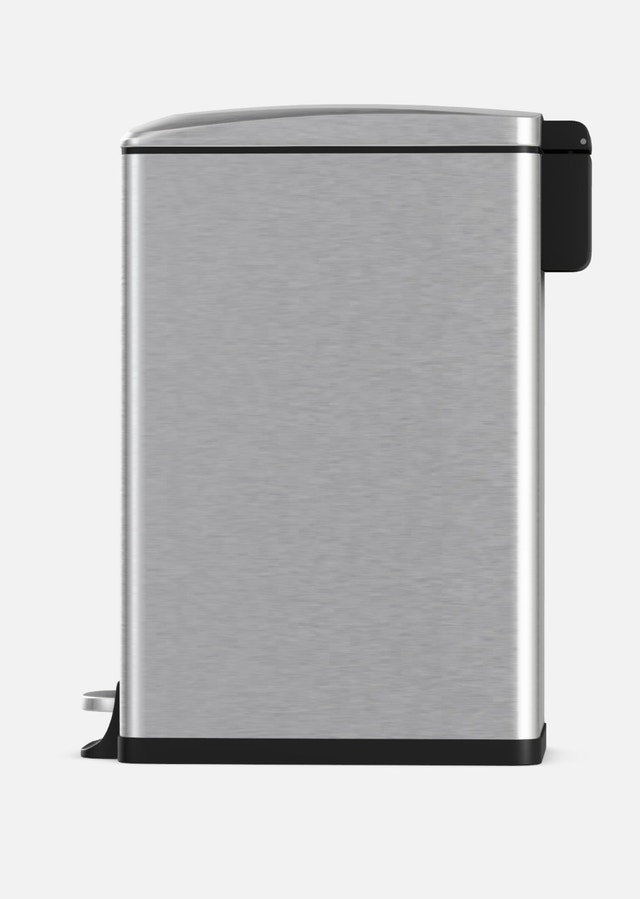 SONGMICS Bathroom Trash Can, Small Trash Bin with Lid - photo 2