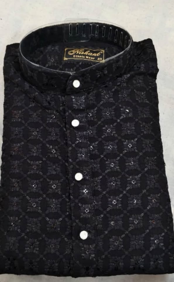 Sequence Kurta Pajama For Men - photo 2