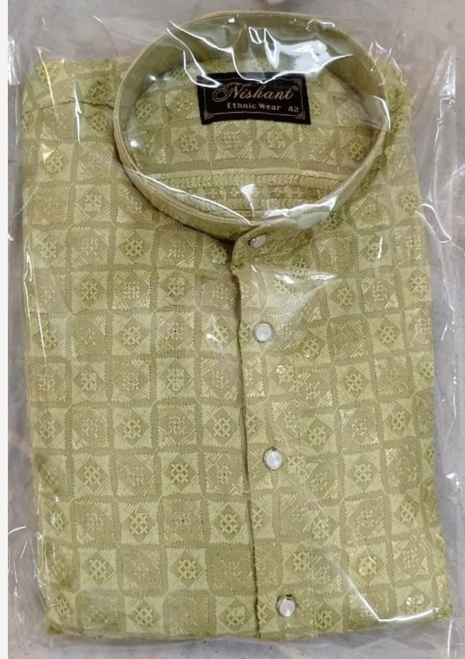 Sequence Kurta Pajama For Men - photo 3