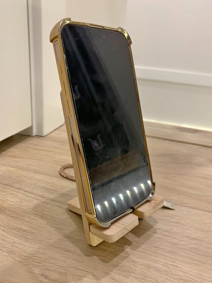 Brand New Stylish Adjustable Bamboo Phone Tablet Stand Holder