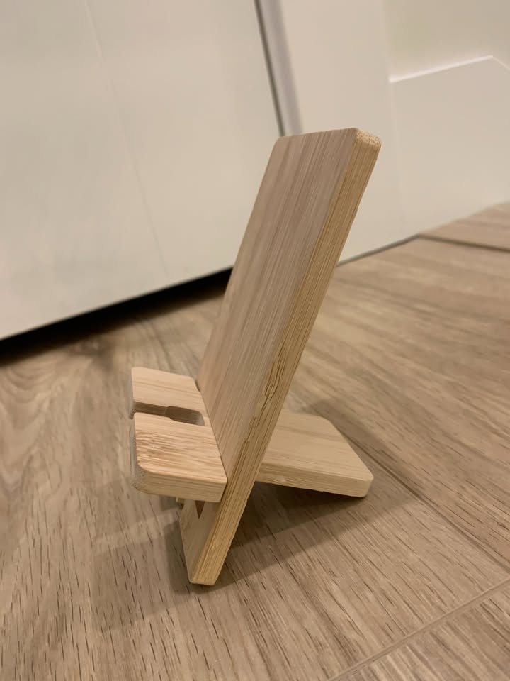Brand New Stylish Adjustable Bamboo Phone Tablet Stand Holder - photo 4