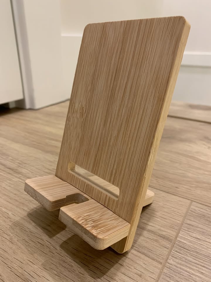 Brand New Stylish Adjustable Bamboo Phone Tablet Stand Holder - photo 5