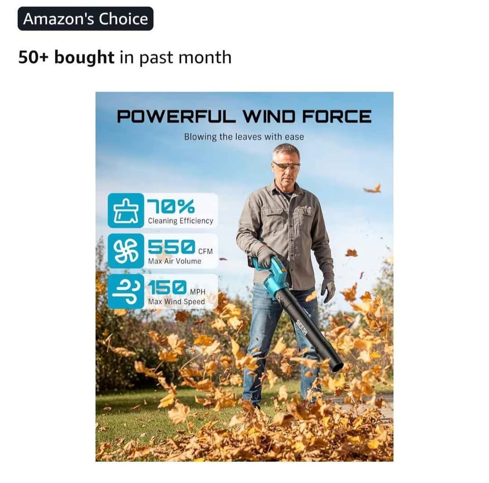 Brand new leaf blower - photo 2