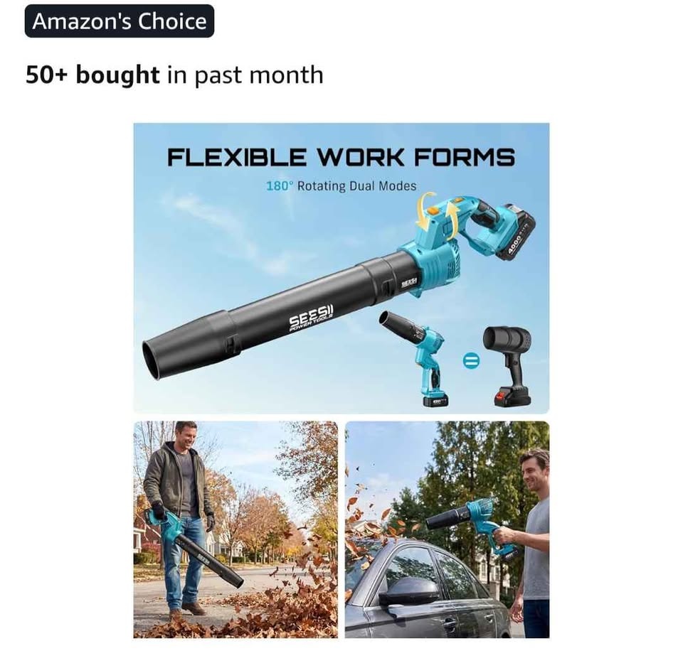 Brand new leaf blower - photo 4