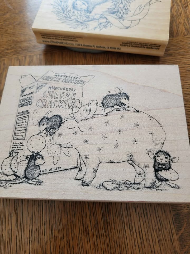 House Mouse Red Rubber Stamps $20 for All - photo 2