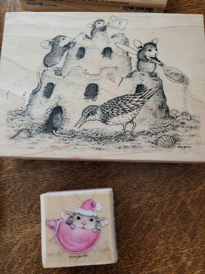 House Mouse Red Rubber Stamps $20 for All - photo 4