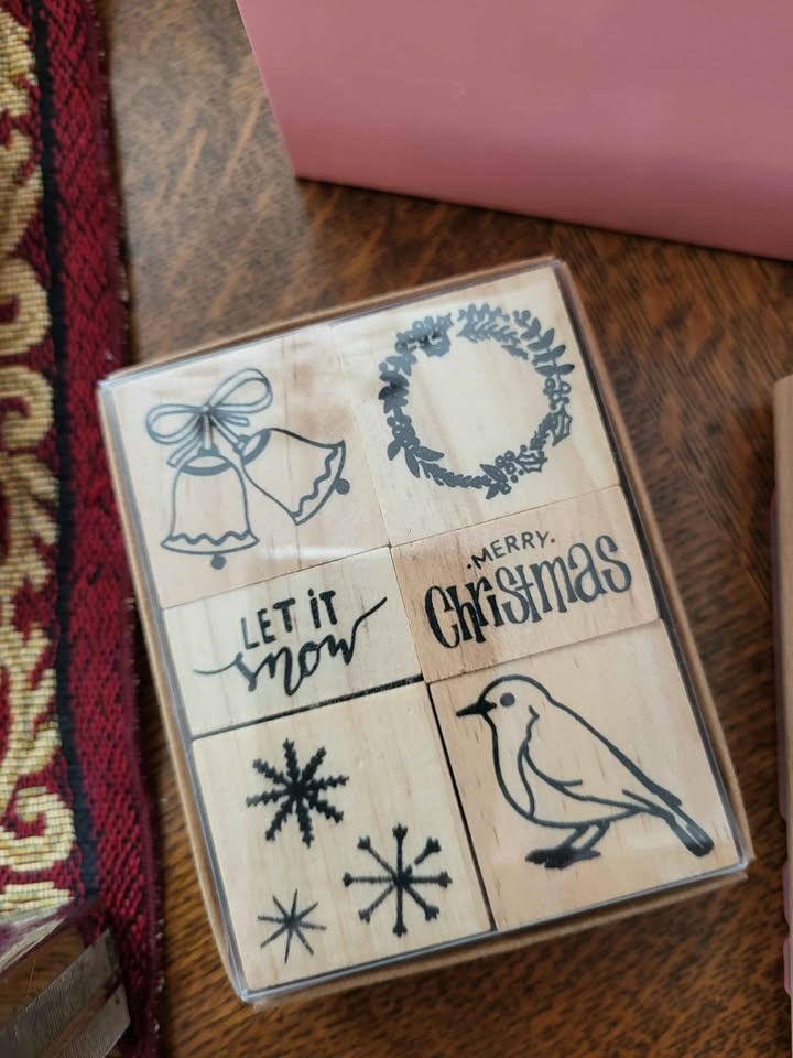 Christmas, Travel, Flowers (Wood and Foam) Stamps - photo 5