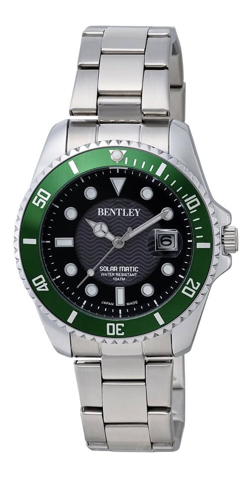 BRAND NEW Bentley Solar Matic watch - green