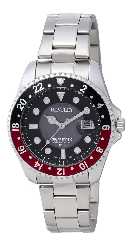 BRAND NEW Bentley Solar Matic watch - red