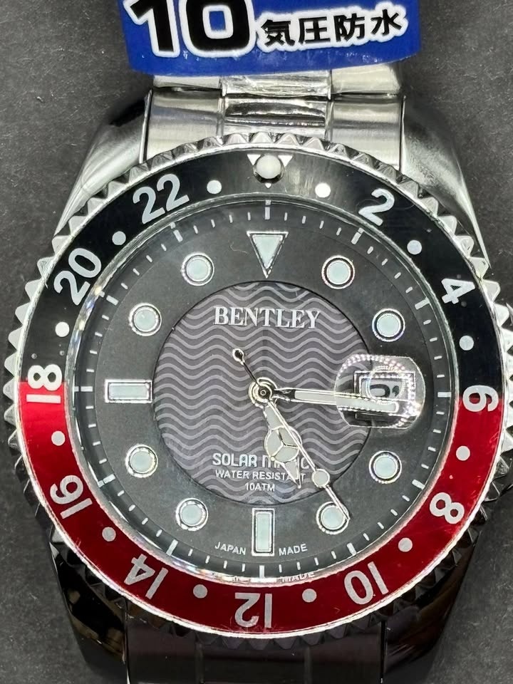 BRAND NEW Bentley Solar Matic watch - red - photo 3