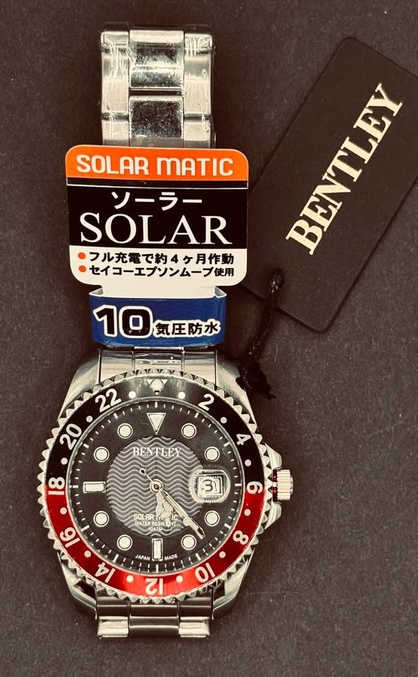 BRAND NEW Bentley Solar Matic watch - red - photo 4