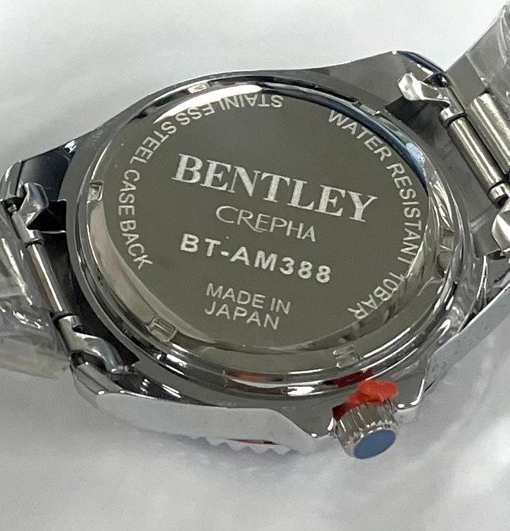 BRAND NEW Bentley Solar Matic watch - terra cotta and gold - photo 5