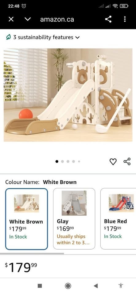 New 7-in-1 Toddler Slide Playset - Indoor/Outdoor Playground - photo 2