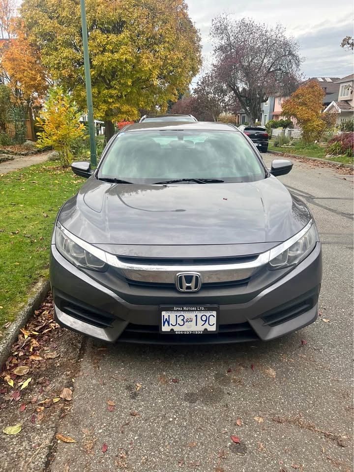 2016 Honda Civic 2.0L - Clean Title
