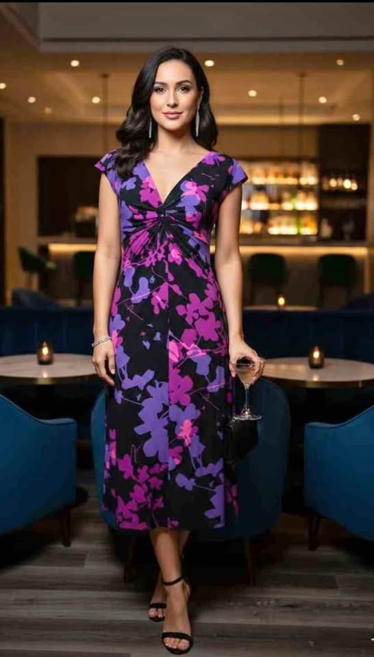 Stunning midi floral dress