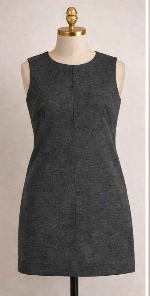Uniqlo Red & Gray Sleeveless Dress - Size S - photo 3